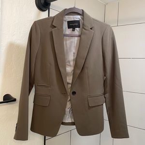 Olive green banana republic blazer